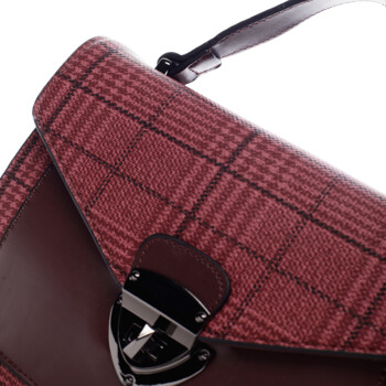 Dámská kabelka do ruky vínová - Maria C Tinka