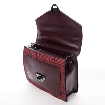 Dámská kabelka do ruky vínová - Maria C Tinka