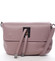 Dámská kožená crossbody kabelka fialovo růžová - ItalY Porta