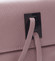 Dámská kožená crossbody kabelka fialovo růžová - ItalY Porta