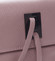 Dámská kožená crossbody kabelka fialovo růžová - ItalY Porta