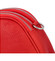 Dámská kožená crossbody kabelka červená - ItalY Prianna