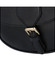 Dámská kožená kabelka přes rameno černá - ItalY Dreuty