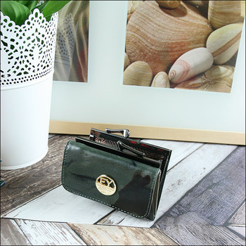 Malá dámská peněženka kožená olivová - Rovicky 55287