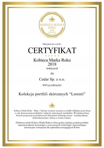 Dámská kožená peněženka červená - Lorenti Kadris