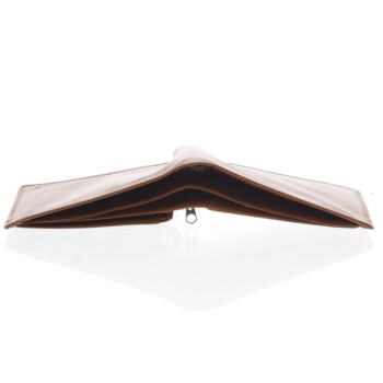 Pánská kožená peněženka koňaková - Delami Sane