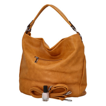 Dámská kabelka přes rameno tmavě žlutá - Paolo Bags Nilsa