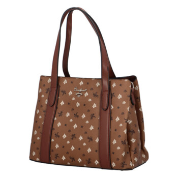 Dámská kabelka přes rameno hnědá - David Jones Maggie