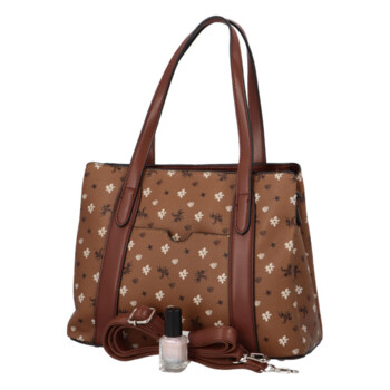 Dámská kabelka přes rameno hnědá - David Jones Maggie