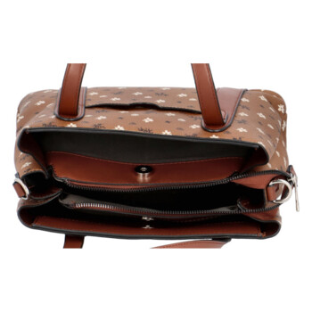 Dámská kabelka přes rameno hnědá - David Jones Maggie