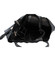 Dámská kožená kabelka přes rameno černá - Italy Headher