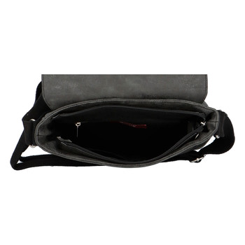 Pánská taška přes rameno antracitová - Mustang Levran