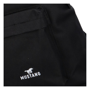 Praktický látkový batoh černý - Mustang Braien