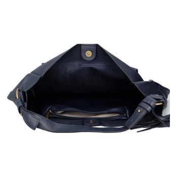 Dámská kabelka přes rameno tmavě modrá - Paolo Bags Natalie