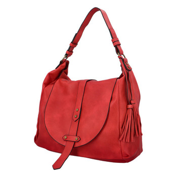 Dámská kabelka přes rameno červená - Paolo Bags Natalie