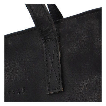 Dámská kožená kabelka černá - Greenwood Emelia