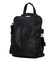 Dámský městský batoh kabelka černý - Paolo Bags Buginolli