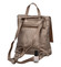 Dámský kožený batůžek kabelka bronzový - ItalY Francesco Small