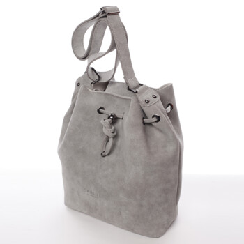 Dámská kabelka na rameno šedá - Carine Niva