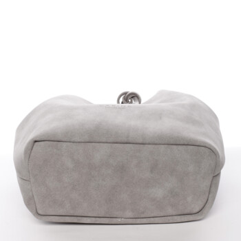 Dámská kabelka na rameno šedá - Carine Niva