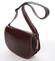 Menší hnědá crossbody kožená kabelka - ItalY Zoya
