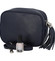 Dámská kožená crossbody kabelka modrá -  ItalY Kriane