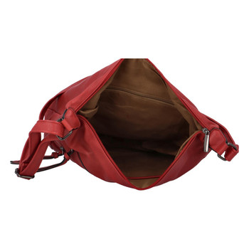 Dámská kabelka tmavě červená - Paolo Bags Hillary