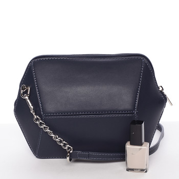 Originální malá crossbody kabelka tmavě modrá - David Jones Fitte