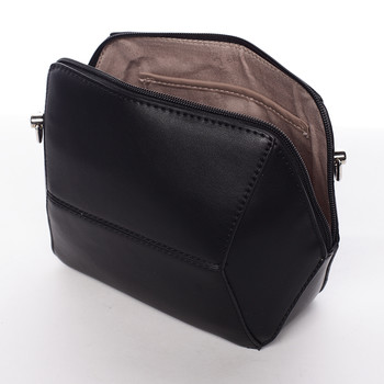 Originální malá crossbody kabelka černá - David Jones Fitte