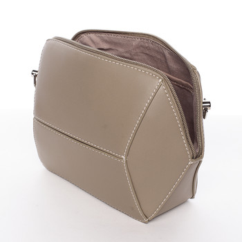 Originální malá crossbody kabelka khaki - David Jones Fitte