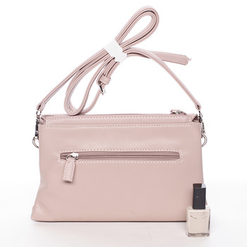 Dámská crossbody kabelka růžová - David Jones Ankera