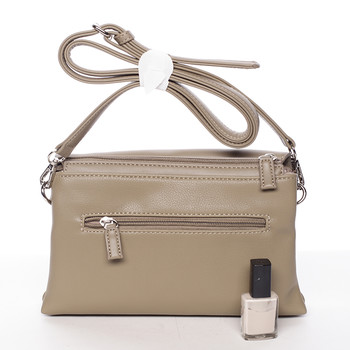 Dámská crossbody kabelka khaki - David Jones Ankera