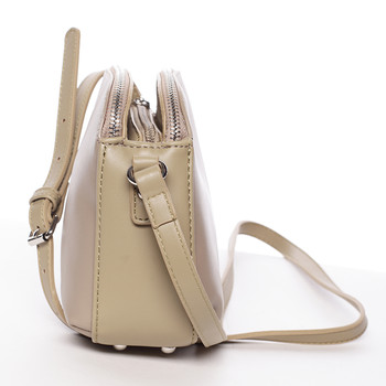 Stylová crossbody kabelka camel - David Jones Presley