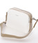 Stylová crossbody kabelka bílo camelová - David Jones Resley