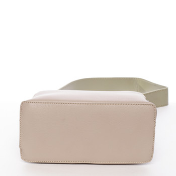 Stylová crossbody kabelka camel - David Jones Resley