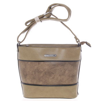 Módní a elegantní crossbody kabelka khaki - Silvia Rosa Jenesis