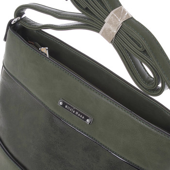 Módní a elegantní crossbody kabelka zelená - Silvia Rosa Jenesis