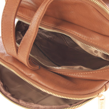 Městský dámský batoh hnědý - Silvia Rosa Karpos