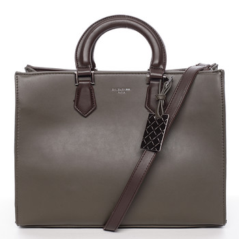 Exkluzivní khaki kabelka do ruky - David Jones Raina