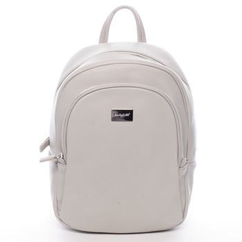 Dámský měkký městský batoh šedý - David Jones Beatrice