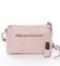 Elegantní dámská crossbody kabelka růžová - David Jones Letha