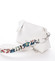 Elegantní dámská crossbody kabelka bílá - David Jones Letha