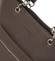 Saffianová khaki kabelka přes rameno - David Jones Charlize