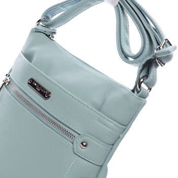 Dámská crossbody kabelka mentolová - David Jones Diannah