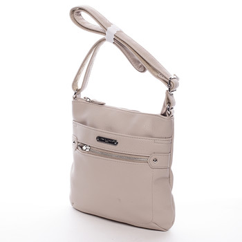 Dámská crossbody kabelka camel - David Jones Diannah