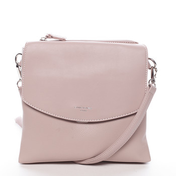 Dámská crossbody kabelka růžová - David Jones Arakna