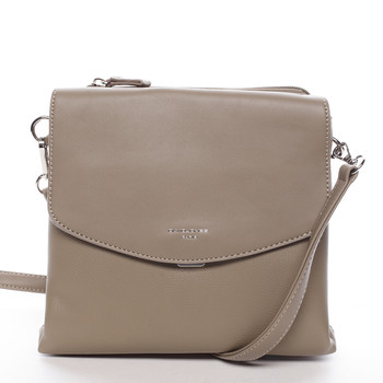 Dámská crossbody kabelka khaki - David Jones Arakna