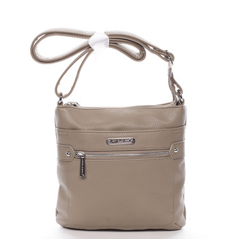 Dámská crossbody kabelka khaki - David Jones Diannah