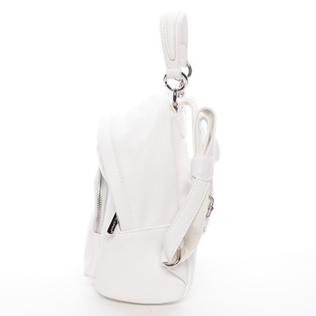 Malý dámský batůžek bílý - David Jones Zinhar