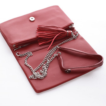 Elegantní dámské crossbody psaníčko červené - David Jones Laodamia